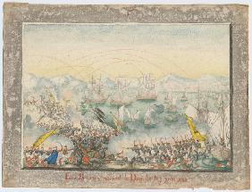 Die russische Armee überquert die Donau 1828 1829