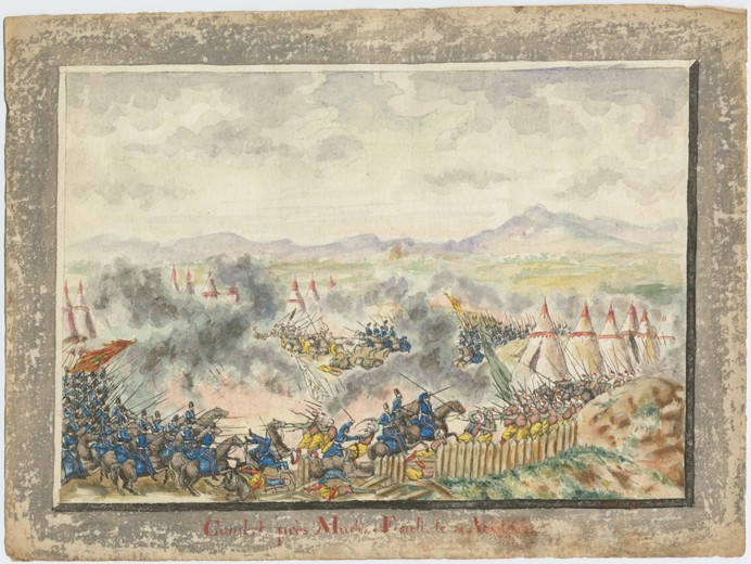 Die Schlacht am Rymnik am 22. September 1789 von Unbekannter Künstler