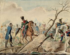Episode aus der Schlacht bei Leipzig 1813