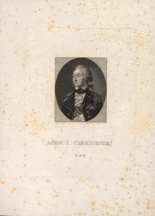 Fürst Adam Kazimierz Czartoryski (1734-1823) von Unbekannter Künstler