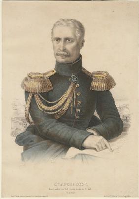 Fürst Alexander Sergejewitsch Menschikow (1787-1869) 1855