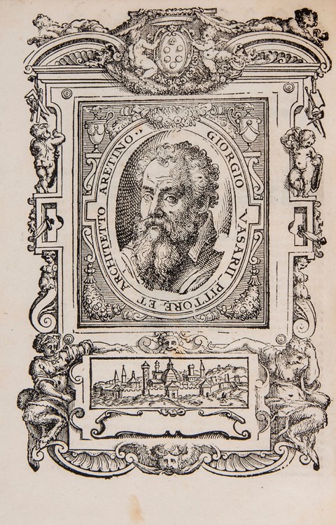 Giorgio Vasari. Aus: Giorgio Vasari, Lebensbeschreibungen der berühmtesten Maler, Bildhauer und Arch von Unbekannter Künstler