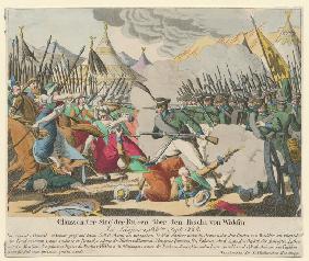 Glänzender Sieg der Russen über den Pascha von Widdin bei Krajowa am 26. September 1828