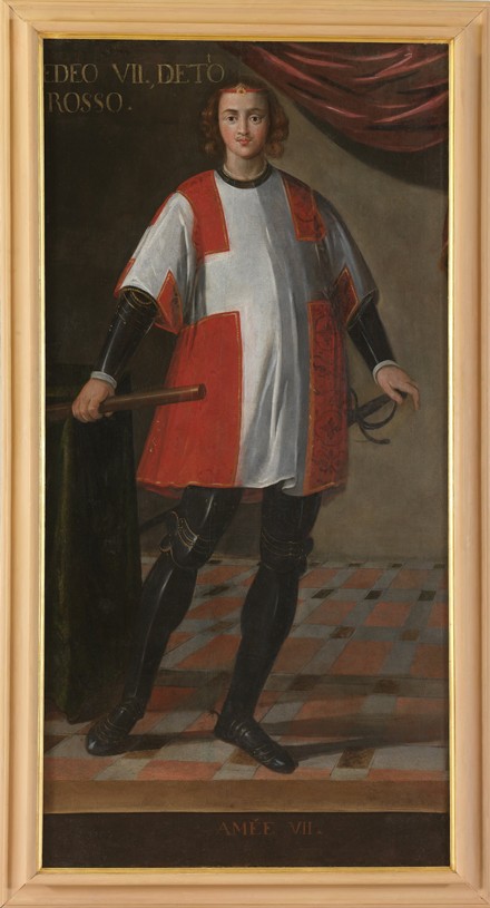 Graf Amadeus VII. von Savoyen (1360-1391) von Unbekannter Künstler