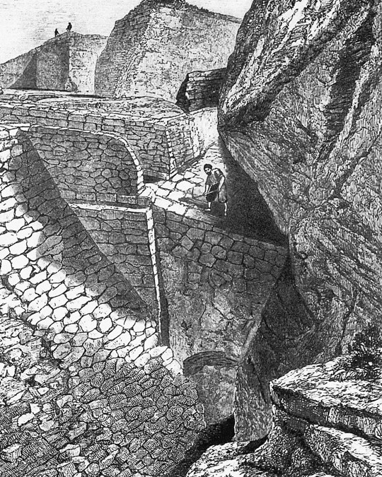 Heinrich Schliemanns Ausgrabungen in Troja. (Aus: Götter, Gräber und Gelehrte von C. W. Ceram) von Unbekannter Künstler