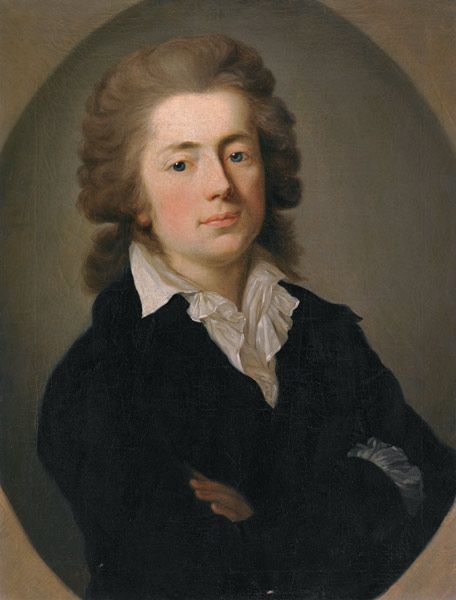 Porträt von Jan Nepomucen Graf Potocki (1761-1815) von Unbekannter Künstler
