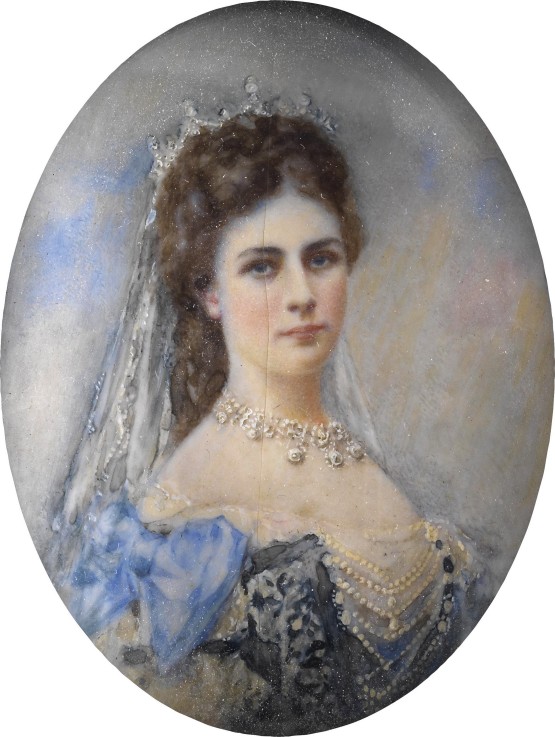 Kaiserin Elisabeth von Österreich von Unbekannter Künstler