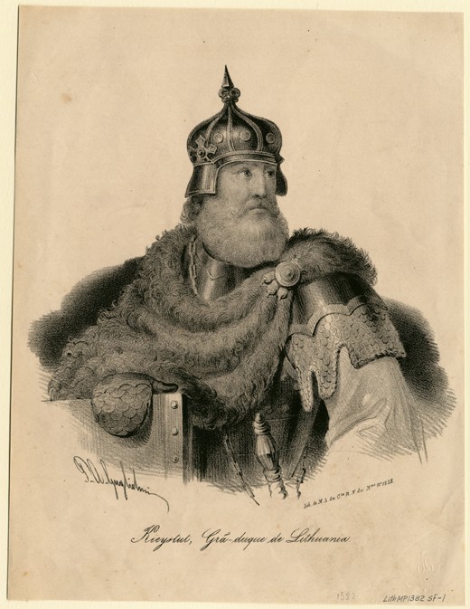 Kestutis, Großfürst von Litauen und Ruthenien von Unbekannter Künstler