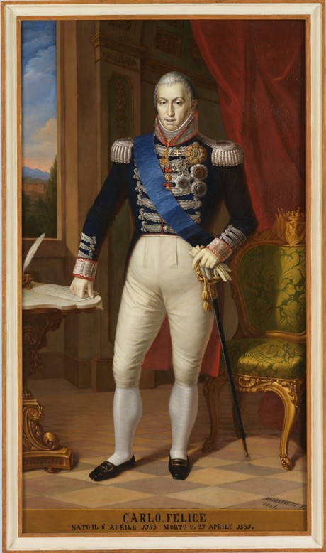 König Karl Felix I. von Sardinien-Piemont (1765-1831) von Unbekannter Künstler