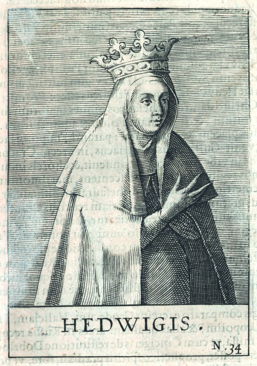 Königin Hedwig von Anjou von Unbekannter Künstler