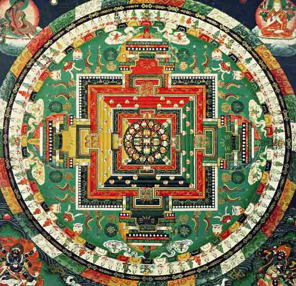 Mandala von Unbekannter Künstler