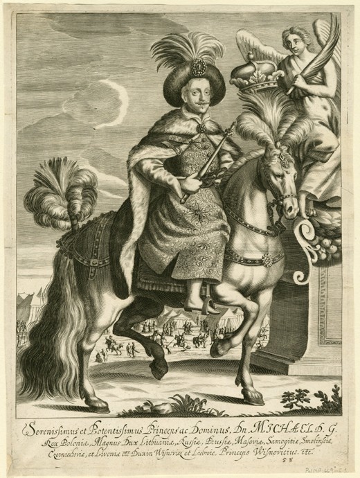 Michael Korybut Wisniowiecki (1640-1673), König von Polen und Großfürst von Litauen von Unbekannter Künstler