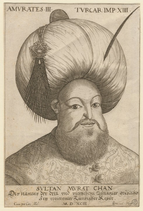 Murad III. (1546-1595), Sultan des Osmanischen Reiches von Unbekannter Künstler