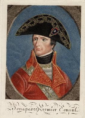 Napoleon Bonaparte als Erster Konsul der Französischen Republik 1801