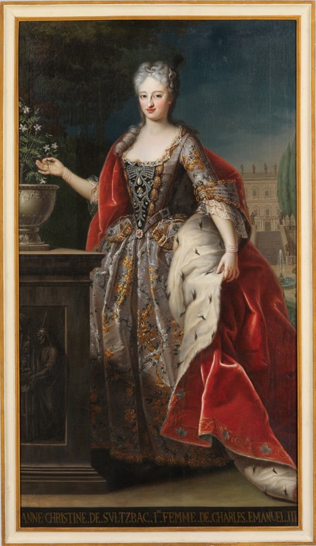 Pfalzgräfin Anna Christine Luise von Sulzbach (1704-1723), Herzogin von Savoyen von Unbekannter Künstler