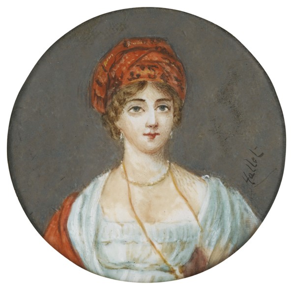 Porträt der italienischen Sängerin Angelika Catalani (1780-1849) von Unbekannter Künstler