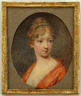 Porträt der Kaiserin Elisabeth Alexejewna, Prinzessin Luise von Baden (1779-1826)
