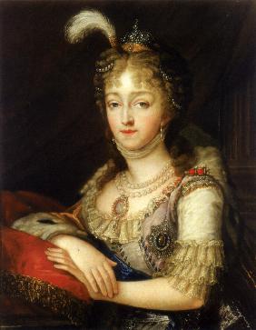 Porträt der Kaiserin Elisabeth Alexejewna, Prinzessin Luise von Baden (1779-1826)