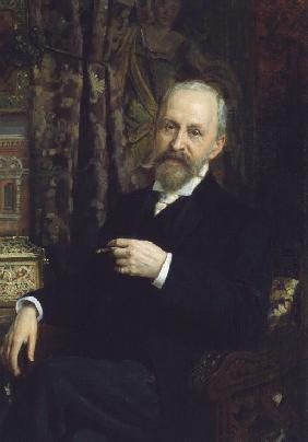 Porträt des Architekten Alfred Parland (1842-1919)