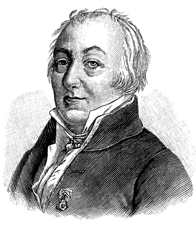 Porträt des Chemikers und Mediziners Claude Louis Berthollet (1748-1822) von Unbekannter Künstler