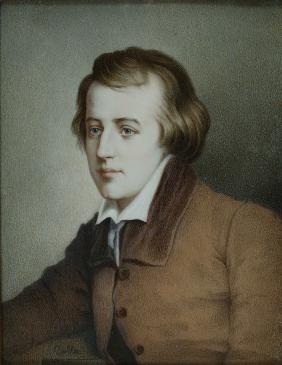 Porträt des Dichters Heinrich Heine (1797-1856)