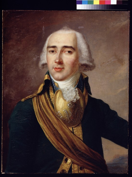 Porträt des Dichters Iwan Dmitriew (1760-1837) von Unbekannter Künstler
