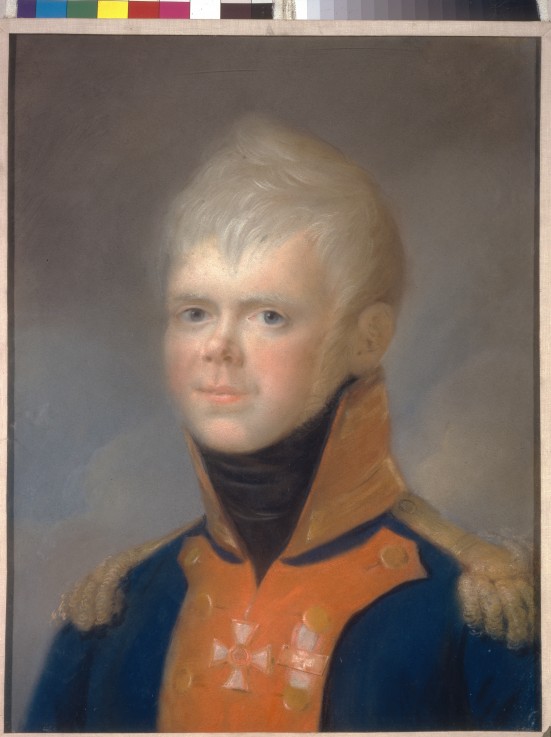 Porträt des Großfürsten Konstantin Pawlowitsch von Russland (1779-1831) von Unbekannter Künstler