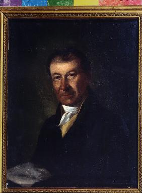 Porträt des Komponisten Dmitri Bortnjanski (1751-1825)