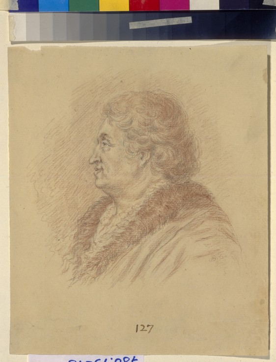 Porträt Fürst von Taurien Feldmarschall Grigori A. Potjomkin (1739-1791) von Unbekannter Künstler