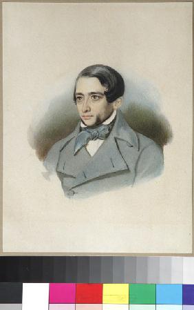 Porträt von Andrei Alexandrowitsch Krajewski (1810-1889)