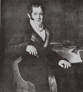 Porträt von Architekt Carlo Rossi (1775-1849) (nach Ch. Mitoire)