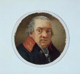 Porträt von Architekt Giacomo Quarenghi (1744-1817)