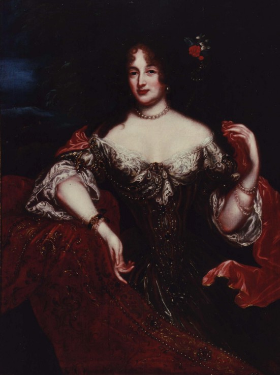 Porträt von Clara Elisabeth Gräfin von Platen Hallermund (1648-1700) von Unbekannter Künstler