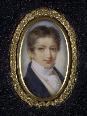 Porträt von Fürst Dmitri Petrowitsch Wolkonski (1805-1859)