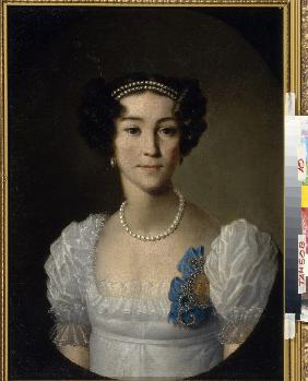 Porträt von Gräfin Anna Alexejewna Orlowa von Cesme (1785-1848)
