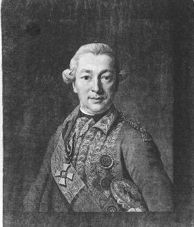 Porträt von Graf Iwan Petrowitsch Saltykow (1730–1805)