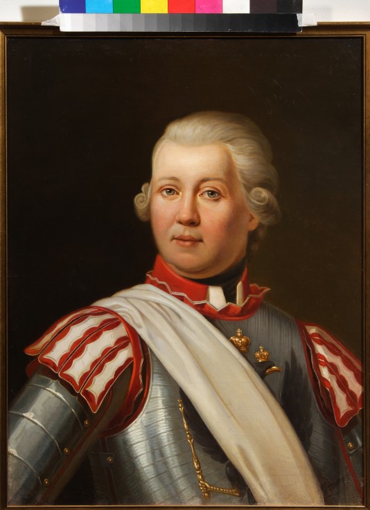 Porträt von Graf Valentin Platonowitsch Mussin-Puschkin (1735-1804) von Unbekannter Künstler