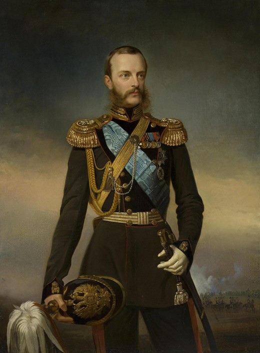 Porträt von Großfürst Michael Nikolajewitsch von Russland (1832-1909) von Unbekannter Künstler