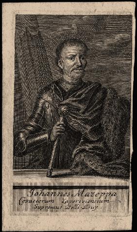 Porträt von Hetman Iwan Masepa (1639-1709)