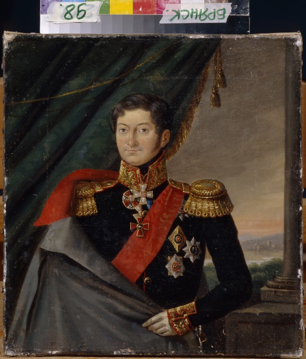 Porträt von Iwan Fjodorowitsch Paskewitsch-Eriwanski, Graf von Eriwan, Fürst von Warschau von Unbekannter Künstler