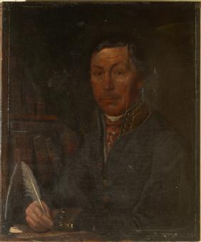 Porträt von Iwan Iwanowitsch Martynow (1777-1807)