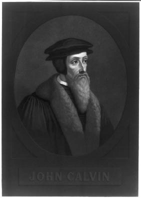 Porträt von Johannes Calvin (1509-1564)