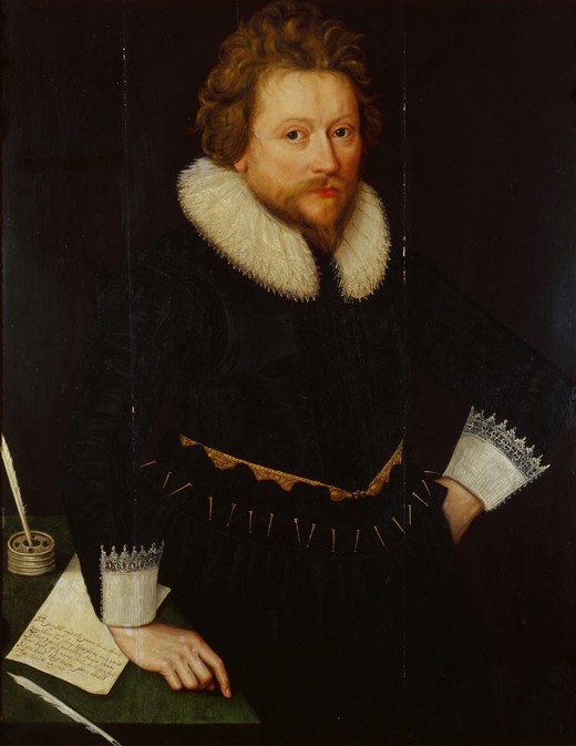 Porträt von John Fletcher (1579-1625) von Unbekannter Künstler