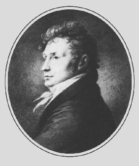 Porträt von Komponist Friedrich Kuhlau (1786-1832)