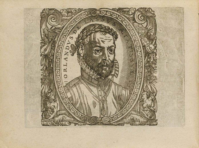 Porträt von Komponist Orlando di Lasso (1532-1594) von Unbekannter Künstler