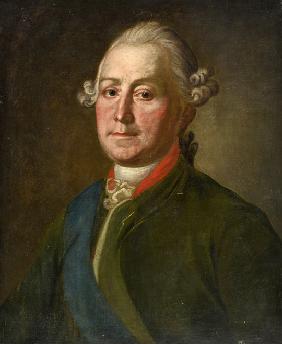 Porträt von Lew Alexandrowitsch Naryschkin (1733-1799)