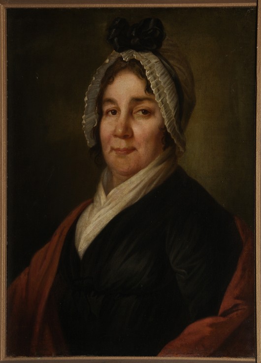 Porträt von Ljubow Petrowna Bakunina, geb. Fürstin Myschezkaja (1738-1814) von Unbekannter Künstler