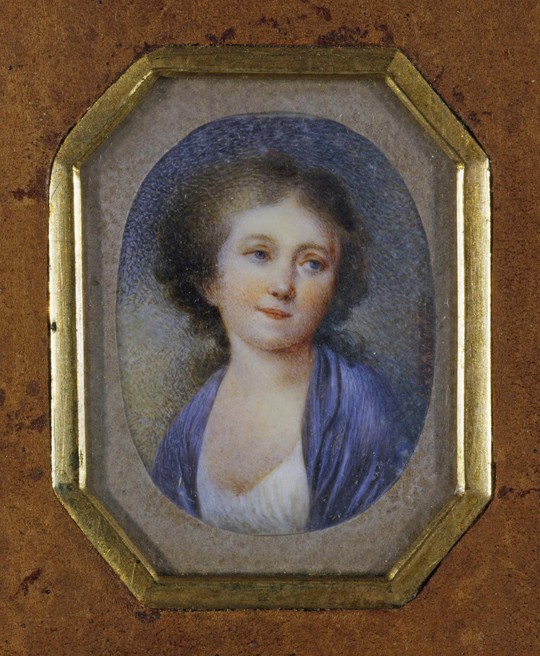 Porträt von Maria Alexejewna Lwowa von Unbekannter Künstler