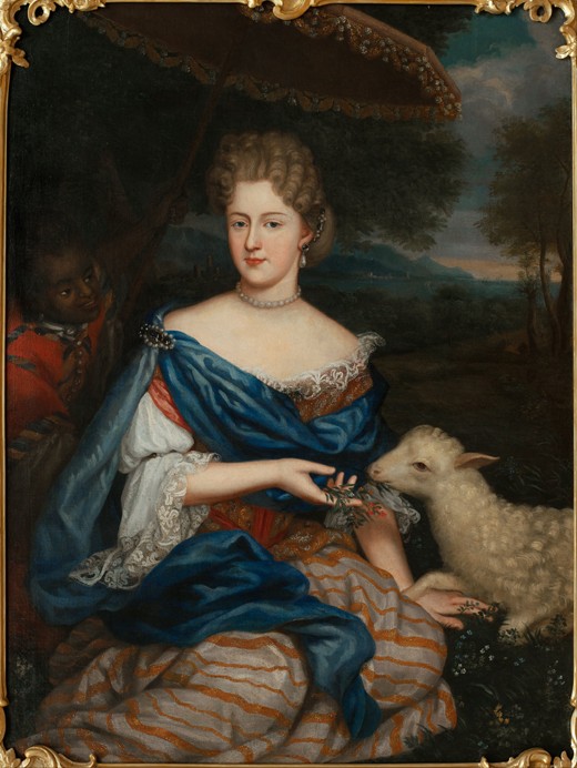 Porträt von Maria Karolina Sobieska (1697-1740) von Unbekannter Künstler