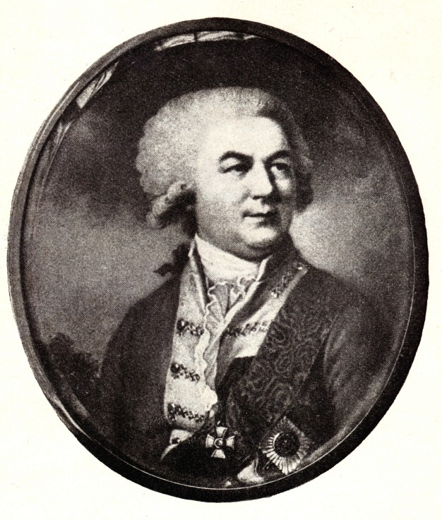 Porträt von Peter Graf von Sawadowski (1739–1812) von Unbekannter Künstler